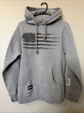 Men's Gray Freedom Industries Pullover Hoodie